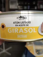 Atún listado en aceite de girasol