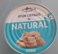 Atún alistado al natural