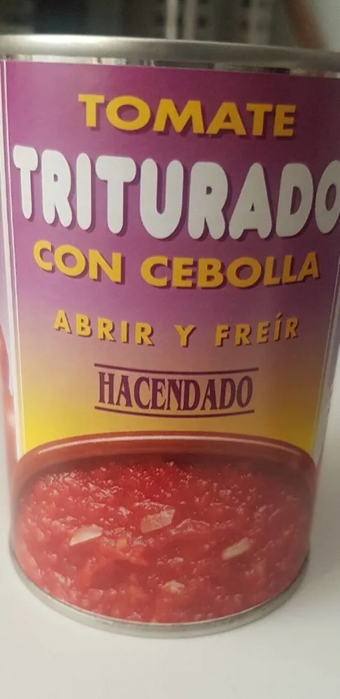 Tomate Triturado Con Cebolla Extra
