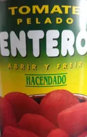 Tomate entero pelado