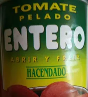 Tomate entero pelado