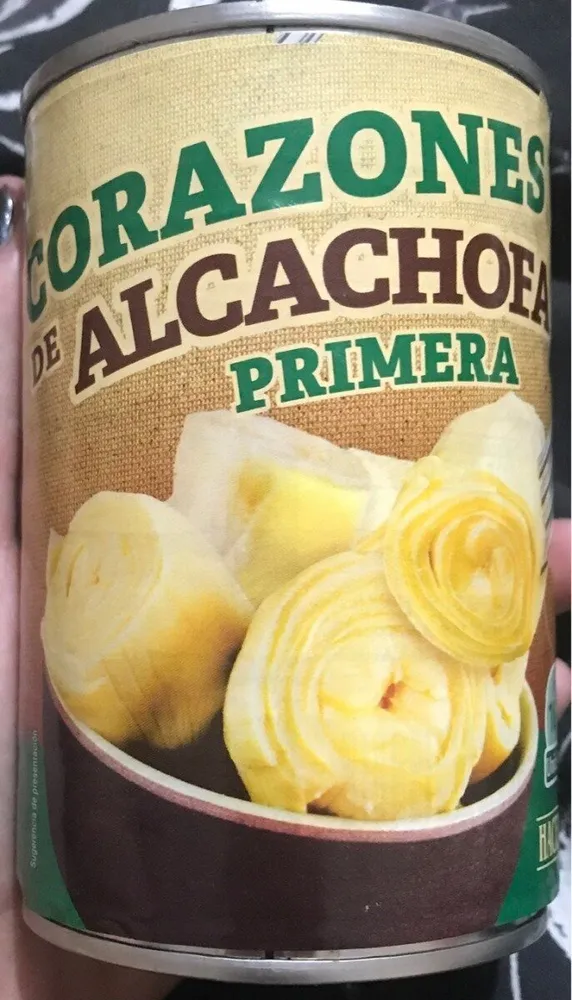 Corazones de alcachofa primera