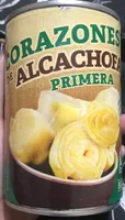 Corazones de alcachofa primera