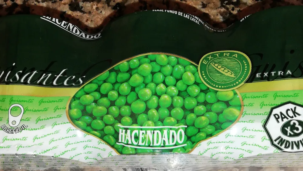 Guisantes extra