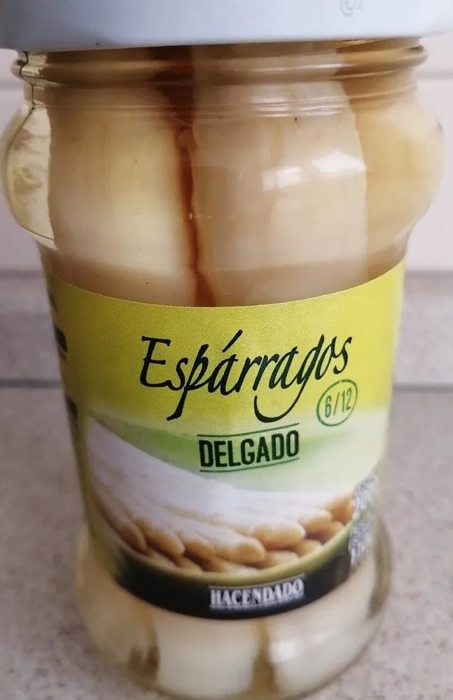 Espárragos delgados