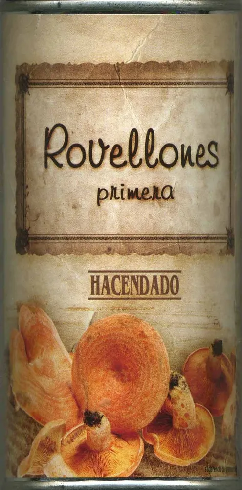 Rovellones en conserva