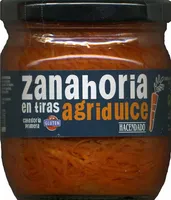 Zanahoria en tiras