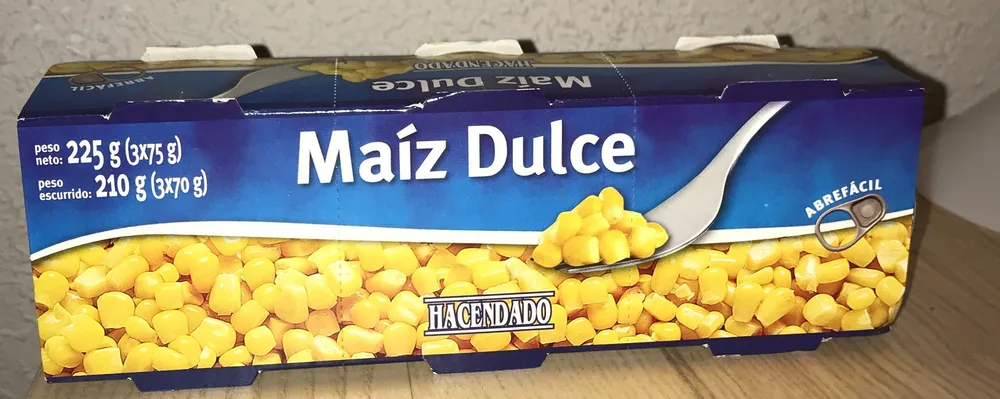 Maíz dulce