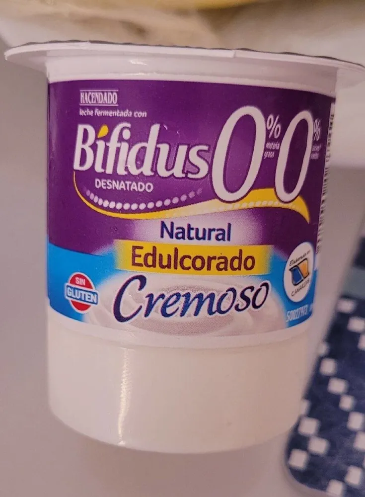 YOGUR NATURAL EDULCORADO BIFIDUS CREMOSO 0%