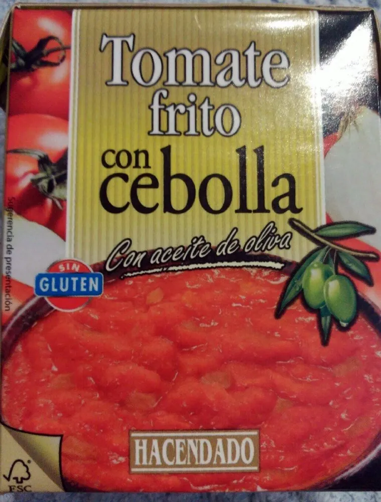 Tomate frito con cebolla