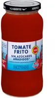 Tomate frito sin azúcares añadidos