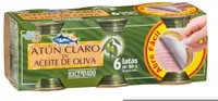 Atún claro en aceite de oliva