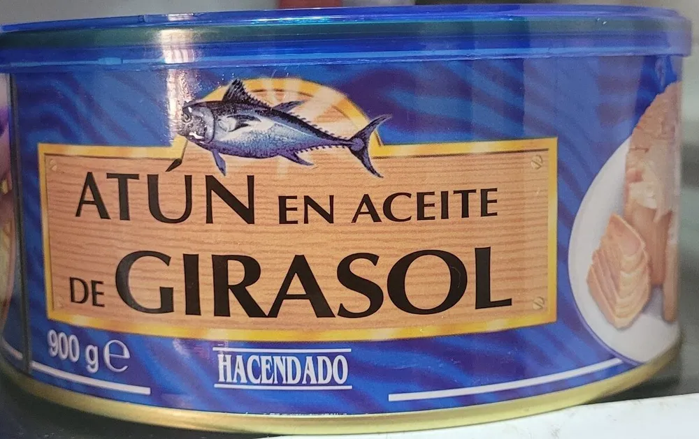 Atún en aceite de girasol