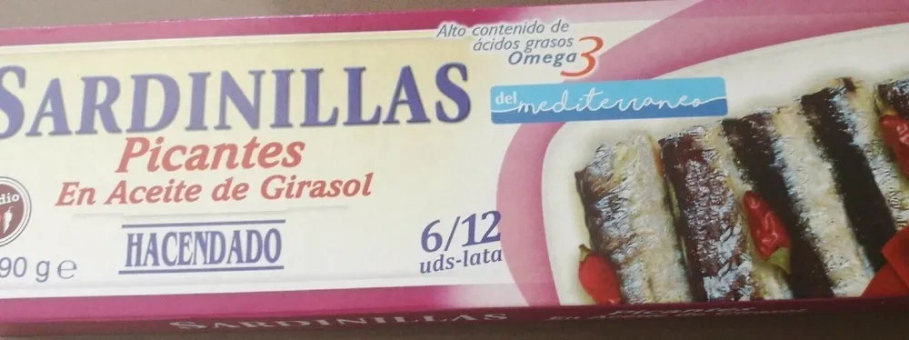 Sardinillas picantes en aceite de girasol