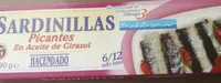 Sardinillas picantes en aceite de girasol