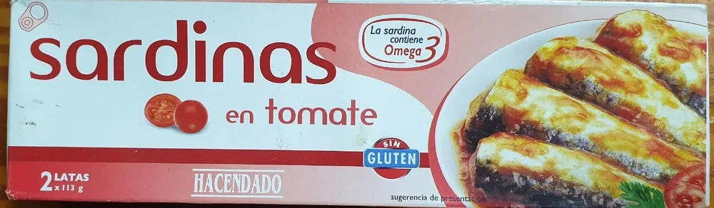 Sardinas en tomate