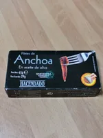 Filetes de anchoa en aceite de oliva