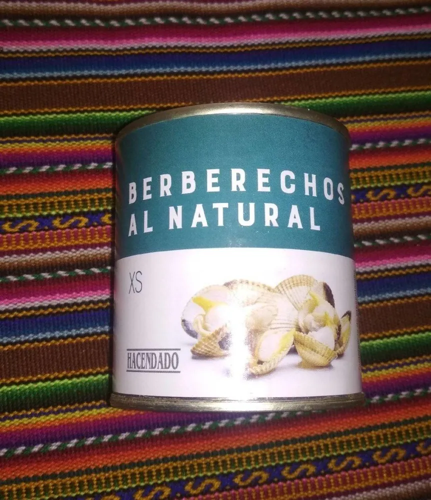 Berberechos al natural