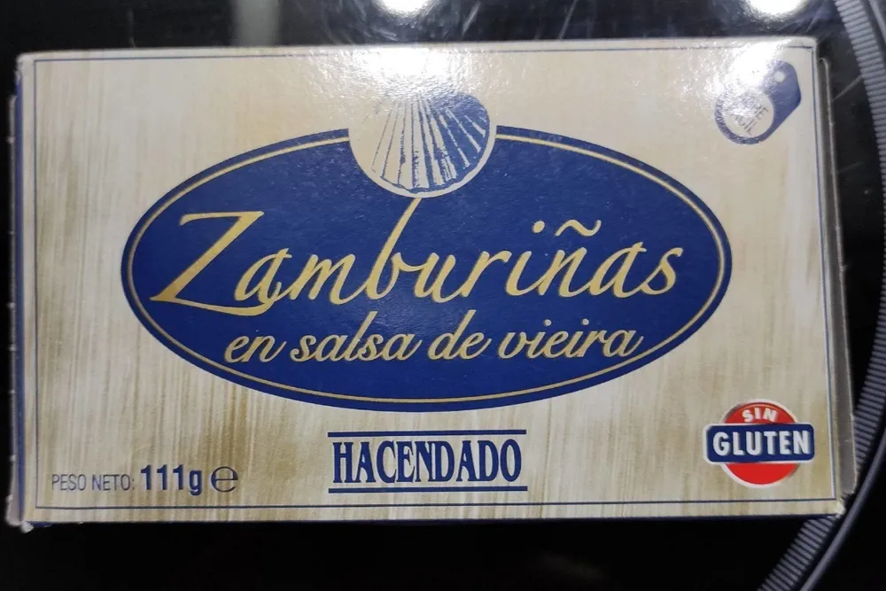 Zamburiñas en salsa de vieira