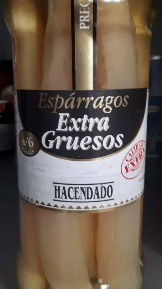 Espárragos extra gruesos