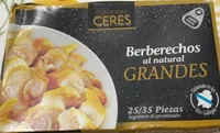 Berberechos al natural