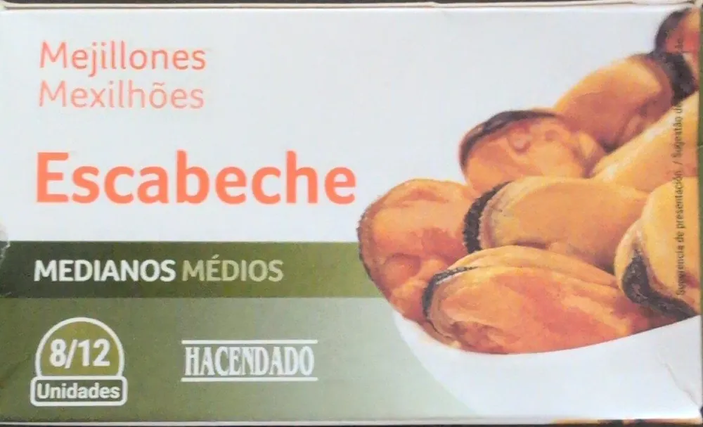 Mejillones en escabeche con aceite de oliva