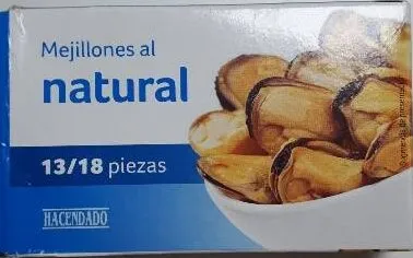 Mejillones al natural