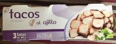 Tacos de Pota Al Ajillo