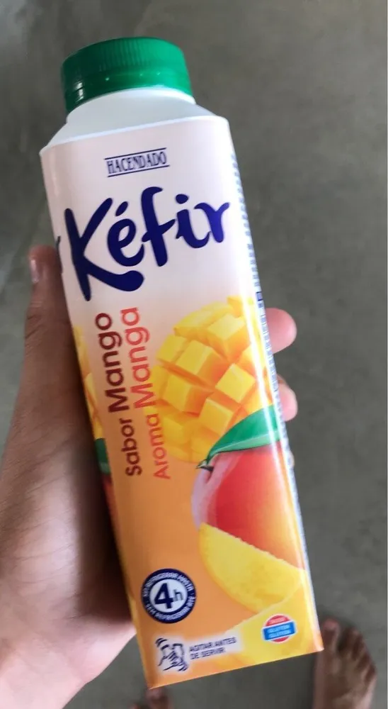 Kéfir sabor mango