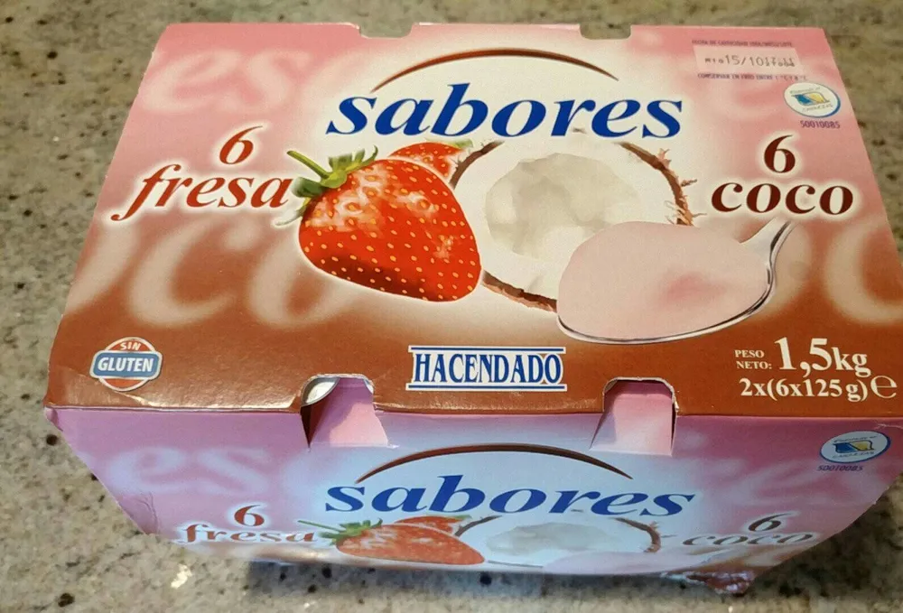Yogur de sabores