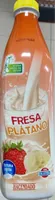 Yogur bebible fresa plátano