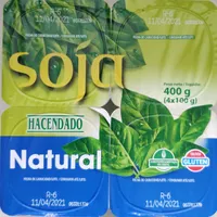 Postre Soja Natural