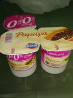 Yogur cremoso papaya