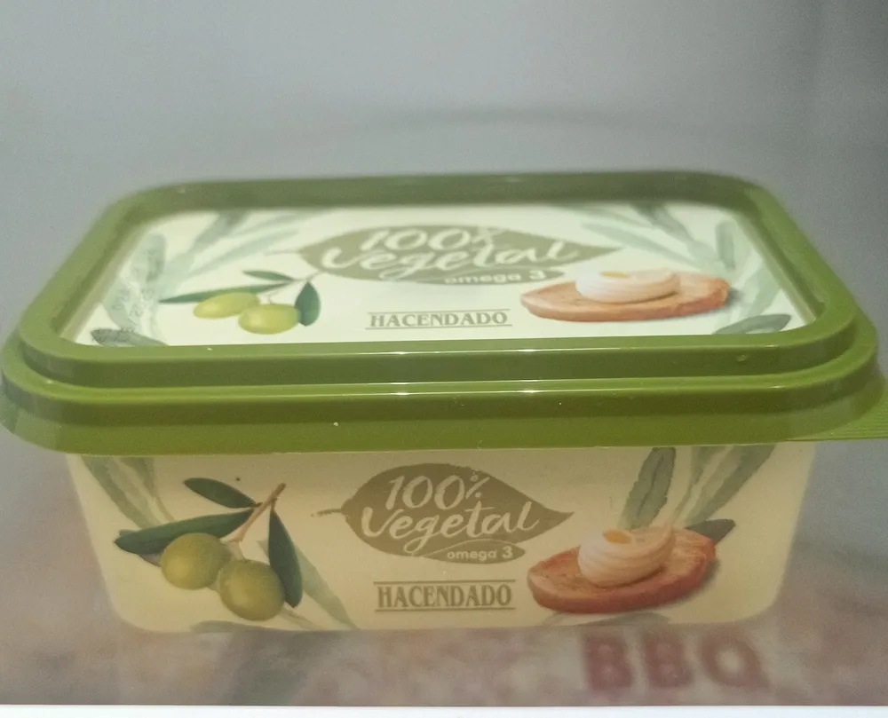 Margarina 100% vegetal