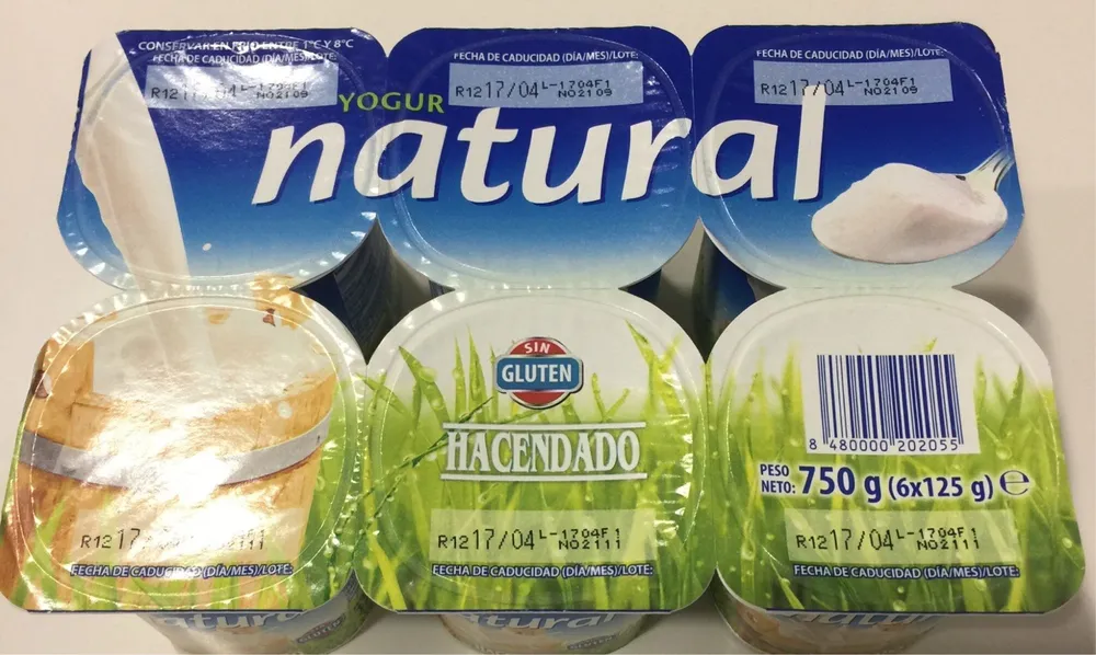 Yogur natural