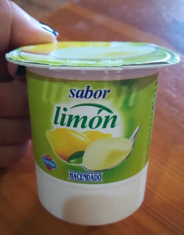 Yogur Sabor Limón hacendado