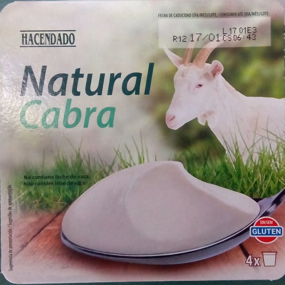 Yogur Natural de Cabra