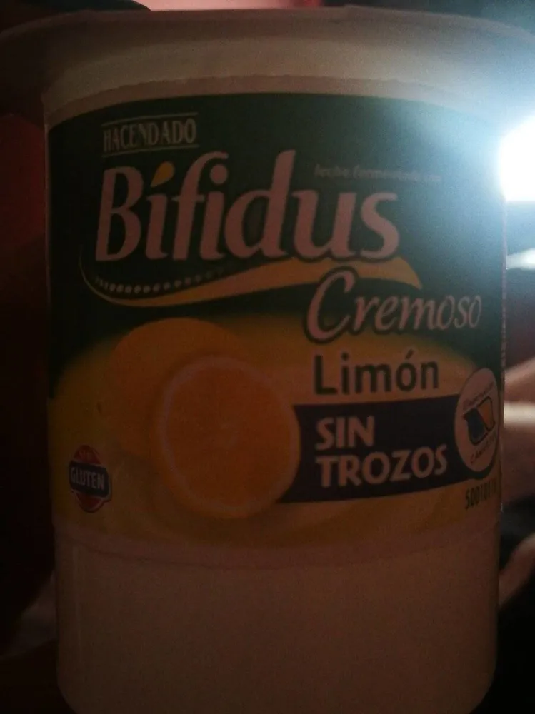 Bifidus cremoso limon sin trozos