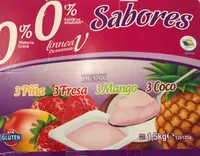 Yogur 0% sabores