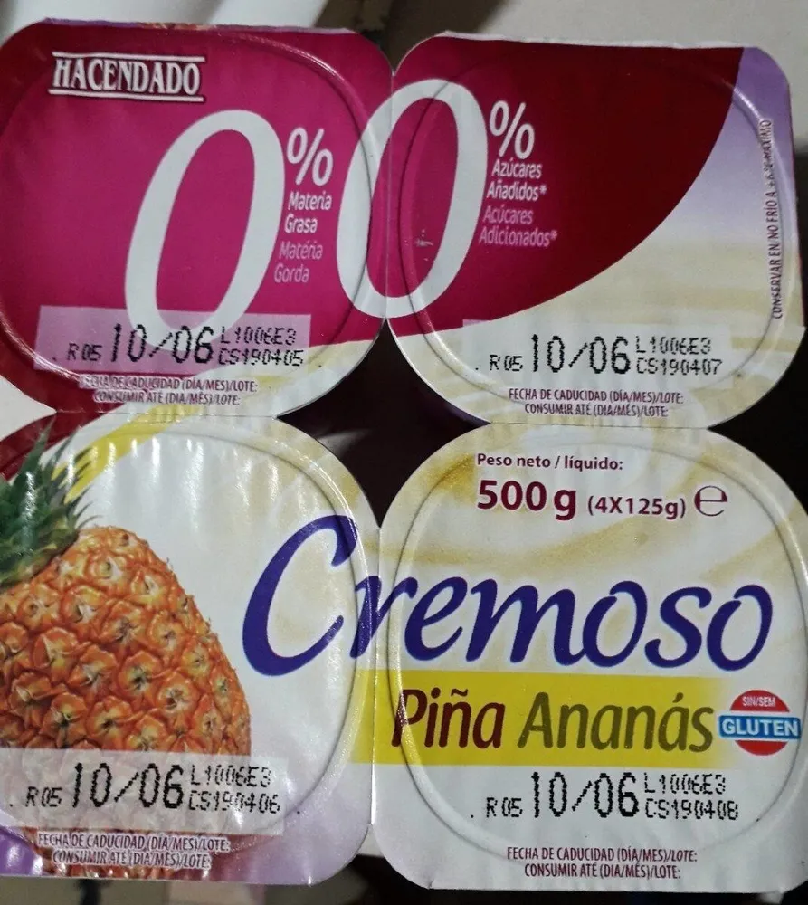 Cremoso Piña Ananás
