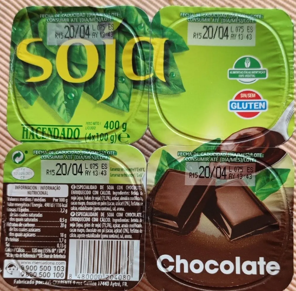 Soja chocolate