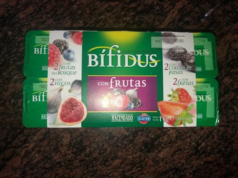 Bífidus con frutas