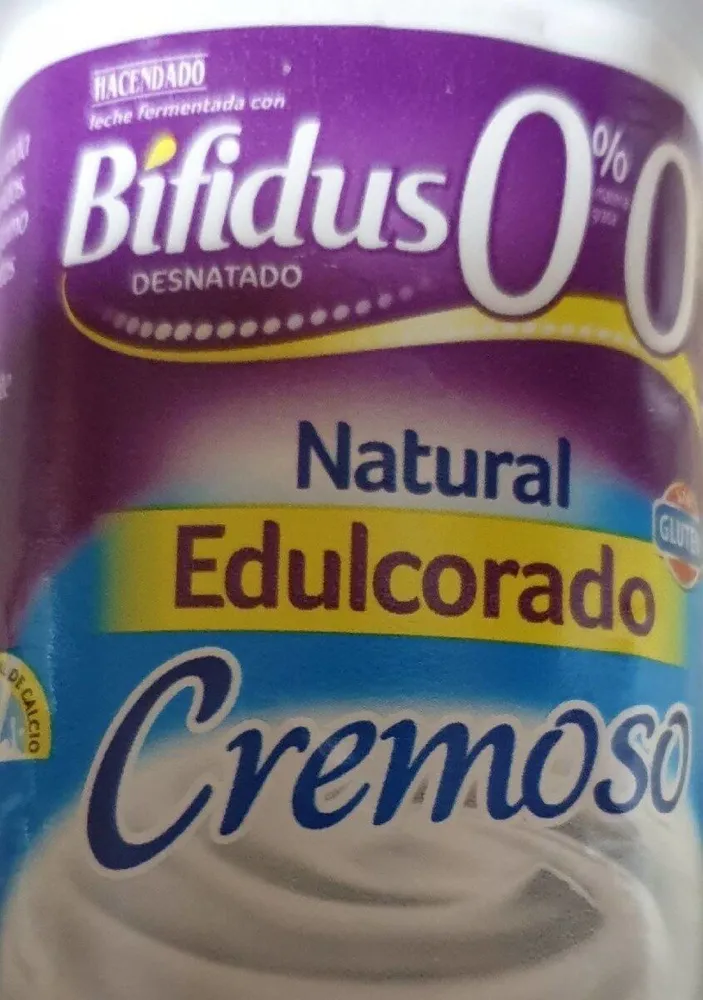 Bifidus Desnatado Natural Edulcorado Cremoso
