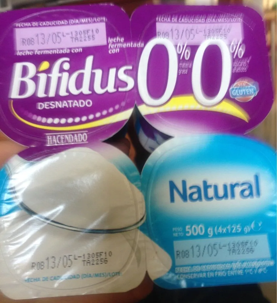 Bífidus natural 0%