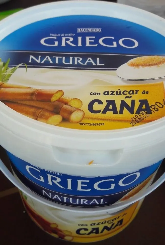 Natural con azúcar Caña