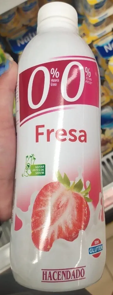 Yogur beber 0% fresa