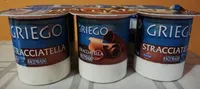 Yogur griego stracciatella