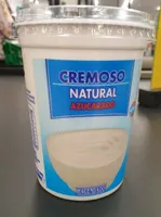 Cremoso natural azucarado