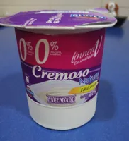 Yogur cremoso natural edulcorado