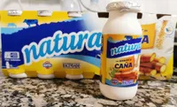 Yogur líquido natural con azúcar de caña